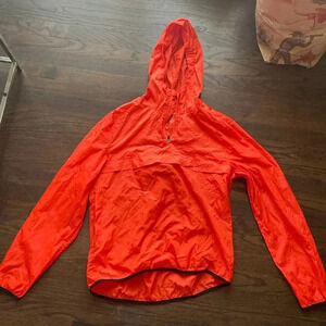 City Streets Orange Windbreaker